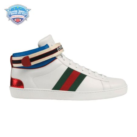GUCCI STRIPE ACE HIGH-TOP SNEAKER - GC51