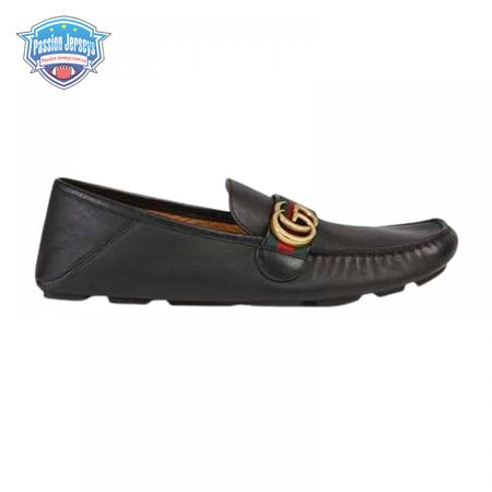 GUCCI LEATHER DRIVER WITH WEB - LDG005