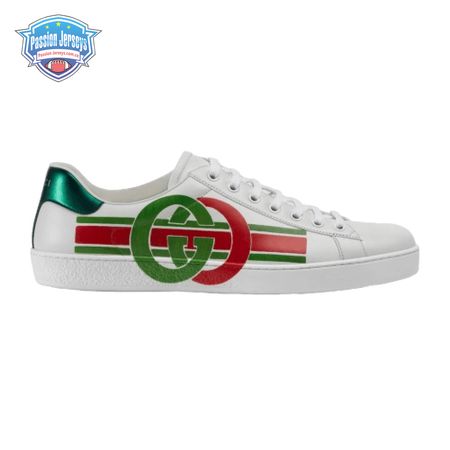 GUCCI MEN'S ACE SNEAKER WITH INTERLOCKING G - GC8