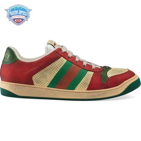 GUCCI SCREENER LEATHER SNEAKER - GC52