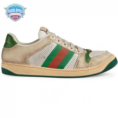 GUCCI SCREENER LEATHER SNEAKER - GC53