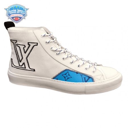 tattoo high top white sneaker - 76